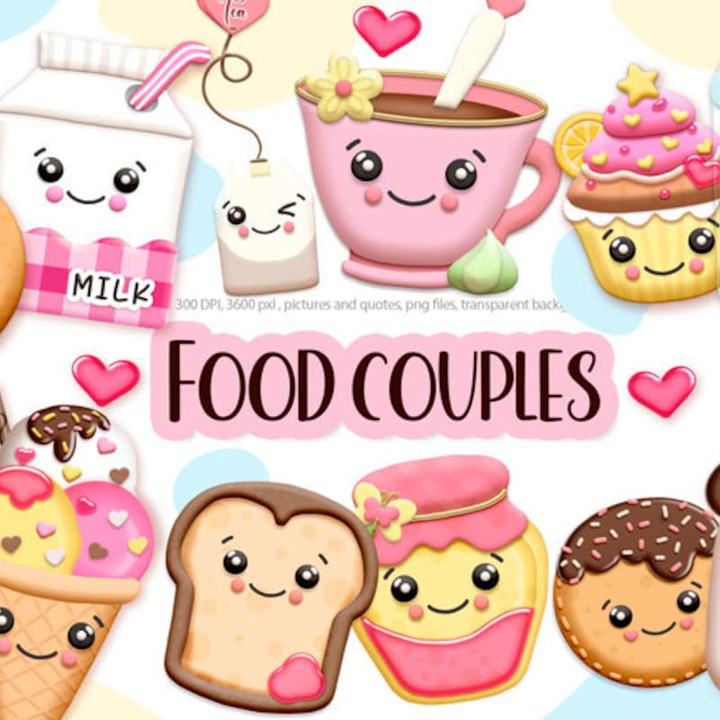 Kawaii Clipart - Etsy