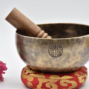 5 inches full moon singing bowl- Tibetan singing bowl-mantra singing bowlmade in nepal