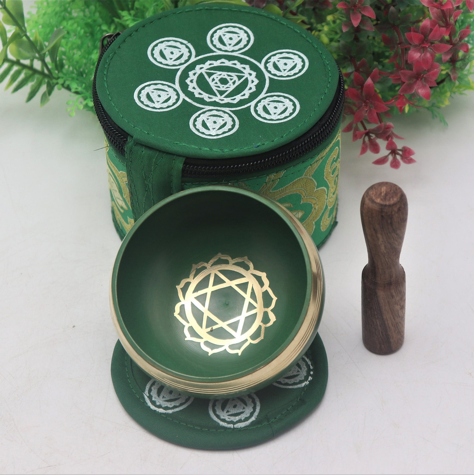 Handmade chakra singing bowl setseven chakra singing Etsy