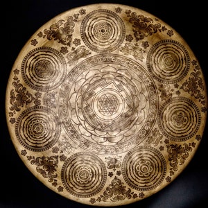 20 inch diameter Hand made gong -various ritual arts crafts gong bell- Hamalayan gong-sound therapy ,meditation gong bell