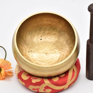 4 inches hand hammer  singing bowl Tibetan singing bowls-meditation yoga sound healing bowl-peace love and mindfulness