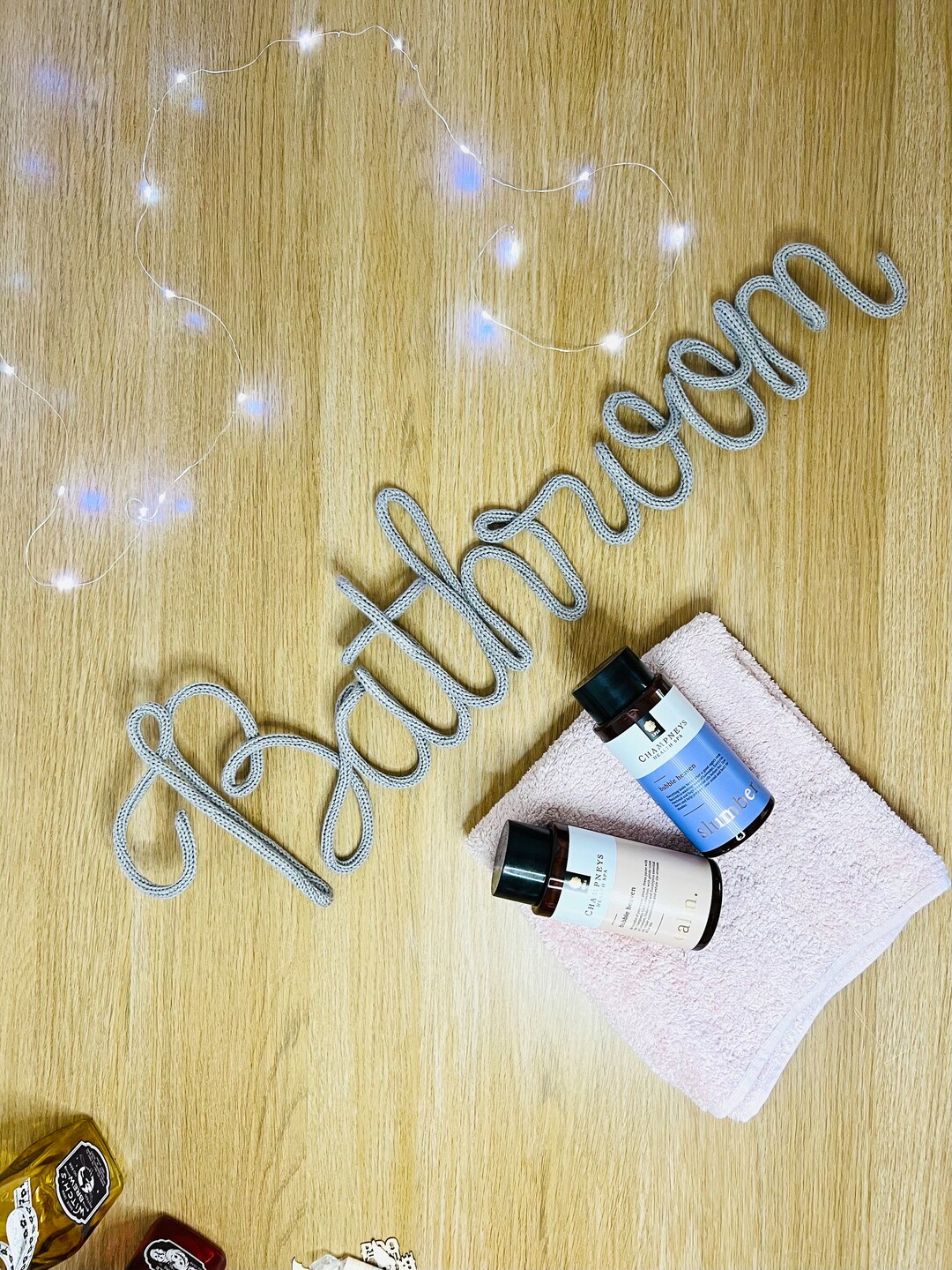 MEDIUM Custom Wire Word Any Word Wall Decor Personalised Etsy