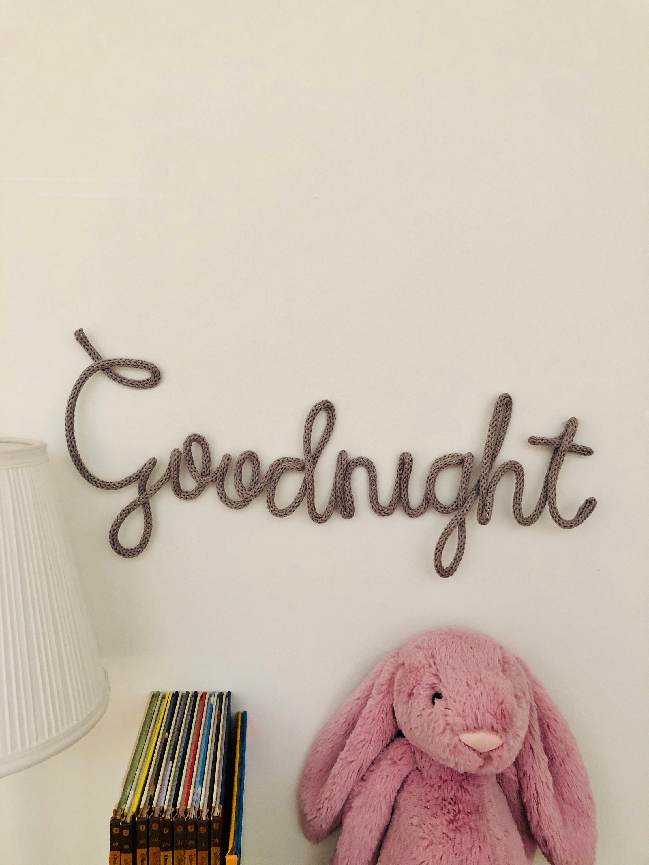 LARGE Custom Wire Word Any Word Wall Decor Personalised Etsy UK
