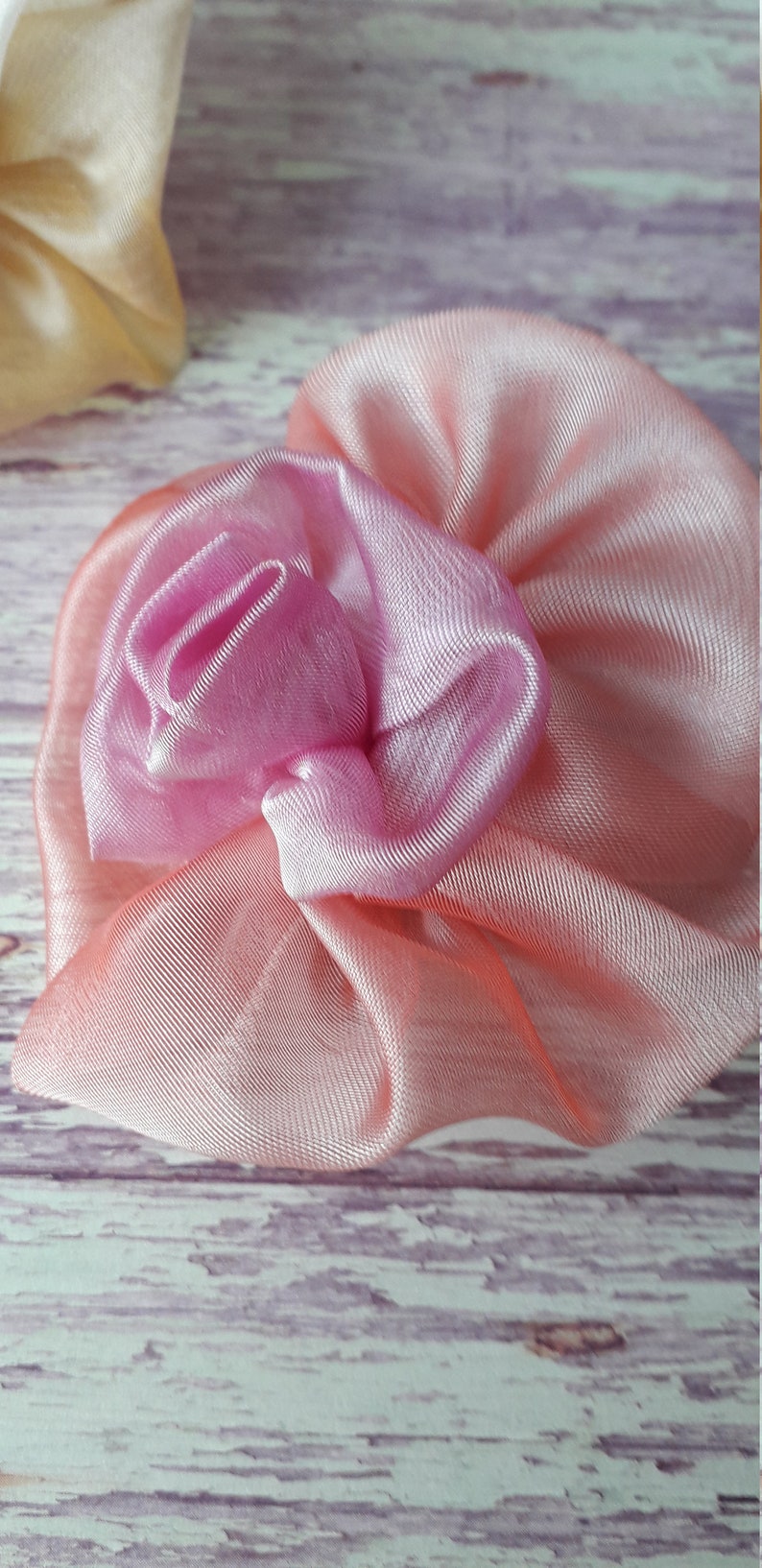 Silk Flower Brooch, Handmade Fabric Flower Brooch, Fabric Flower, Hat Bag Garment Accessories, Flower Clips, Decorative Flower image 3