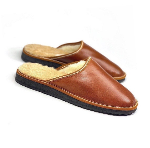 gents sheepskin slippers