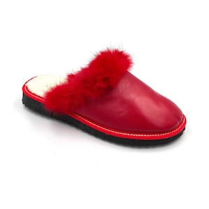 Women’s Sheepskin Slippers | Winter Slippers | Handmade Slippers | Gift | Women slippers |Slipper