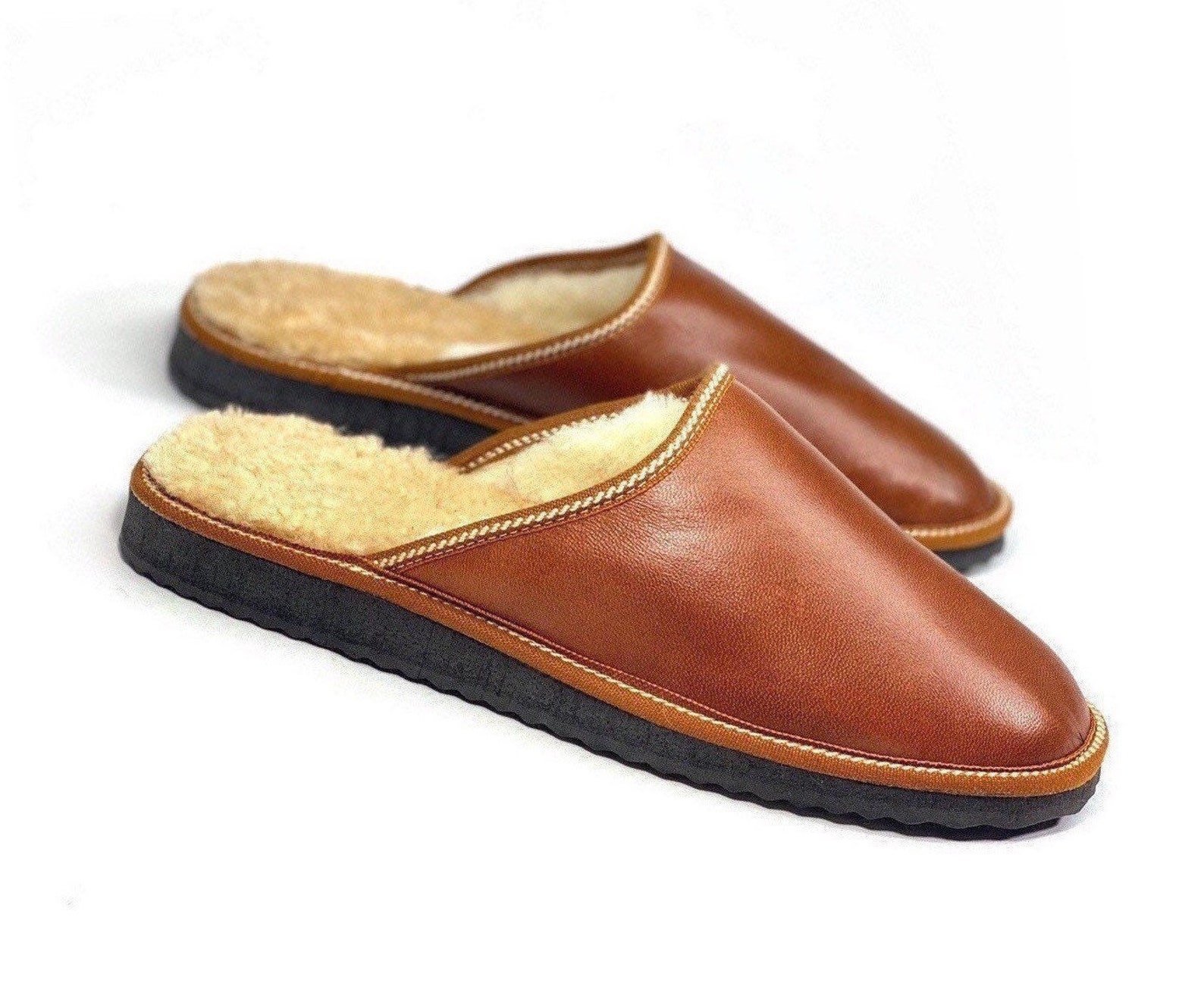 sheepskin mens slippers uk