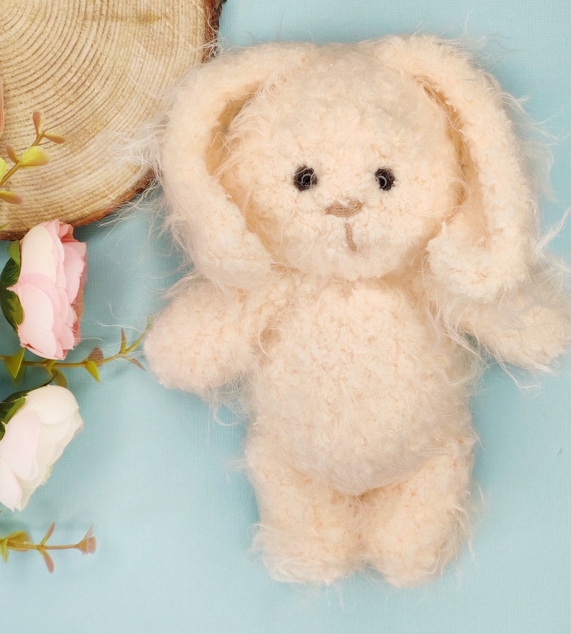 Jouet Lapin Sauteur Réaliste - Peluche Interactive - Oreilles Et Nez Bougent - Enfant