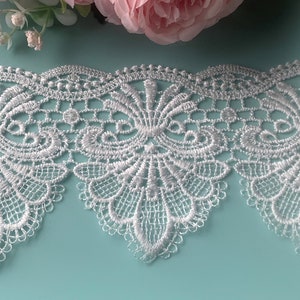 4 inch wide white Venise lace price per yard