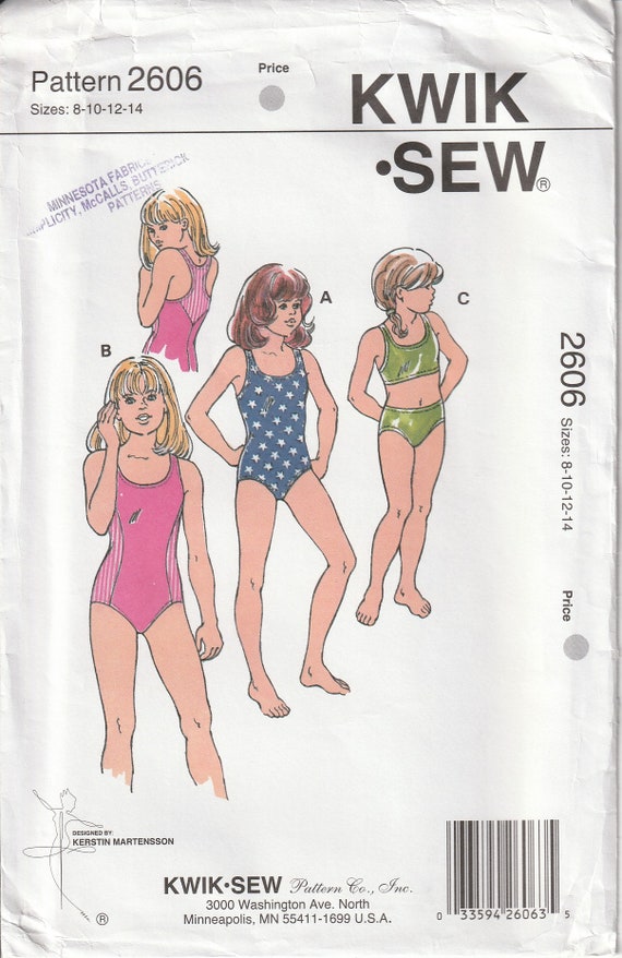 Patrón de costura de Lycra Talla 6/8 o 10/12 Hecho En Tarjeta Con Dibujo-opción de 7 Patrón de costura de Lycra Talla 6/8 o 10/12 Hecho En Tarjeta Con Dibujo-opción de 7