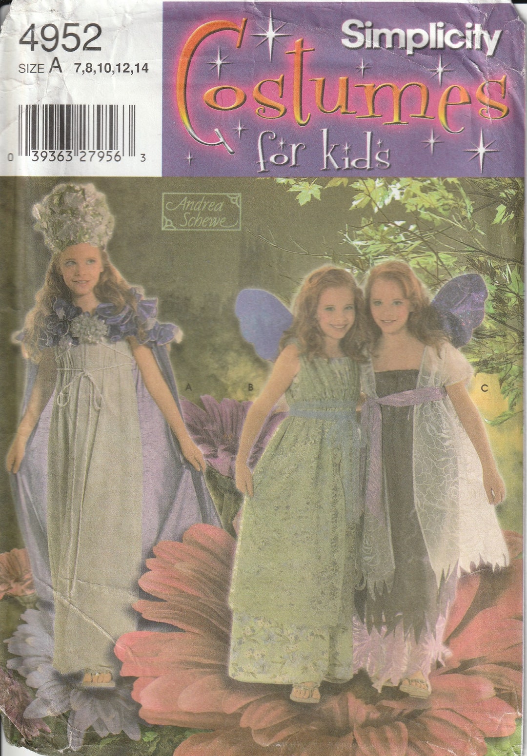 Girls Fairie Fairy Princess Costumes With Cape Wings Overdress