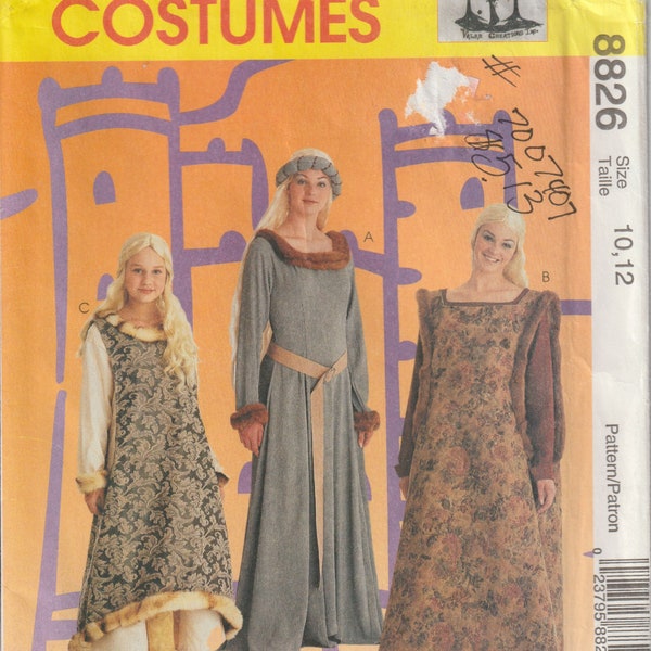 Over Dress Pattern Renaissance Overdress Pattern - Etsy