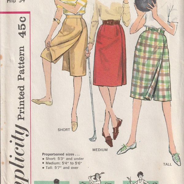 Golf Skort Sewing Pattern Etsy