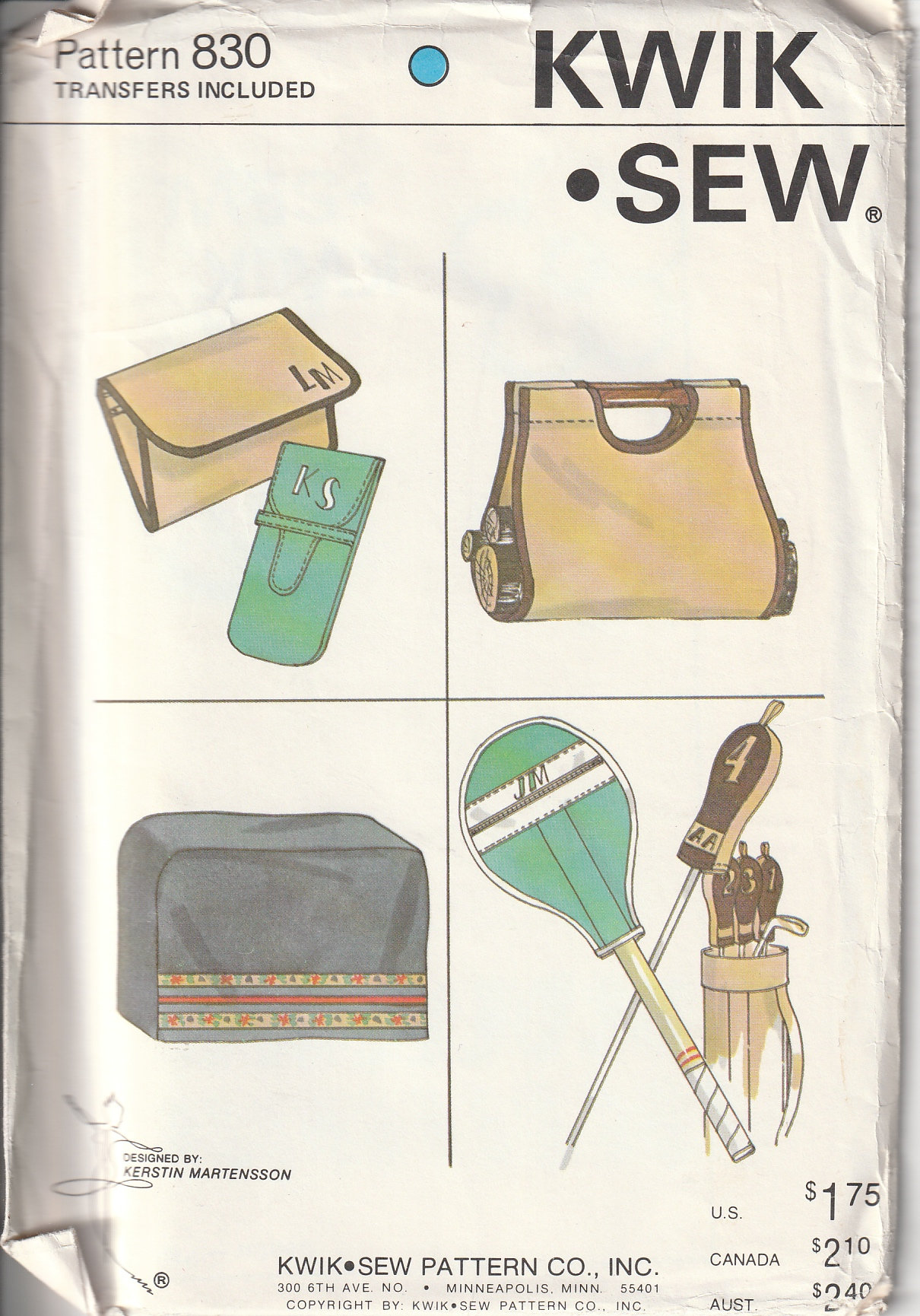Kwik Sew 3571 Ironing Board Cover