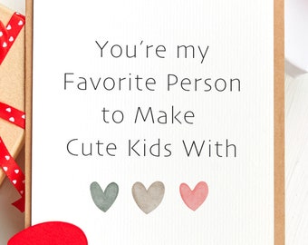 Funny Anniversary Card for Husband or Wife | Sarcastic Love Card for Wife | Anniversary Gift for Wife | Birthday Card for Him | Make Kids