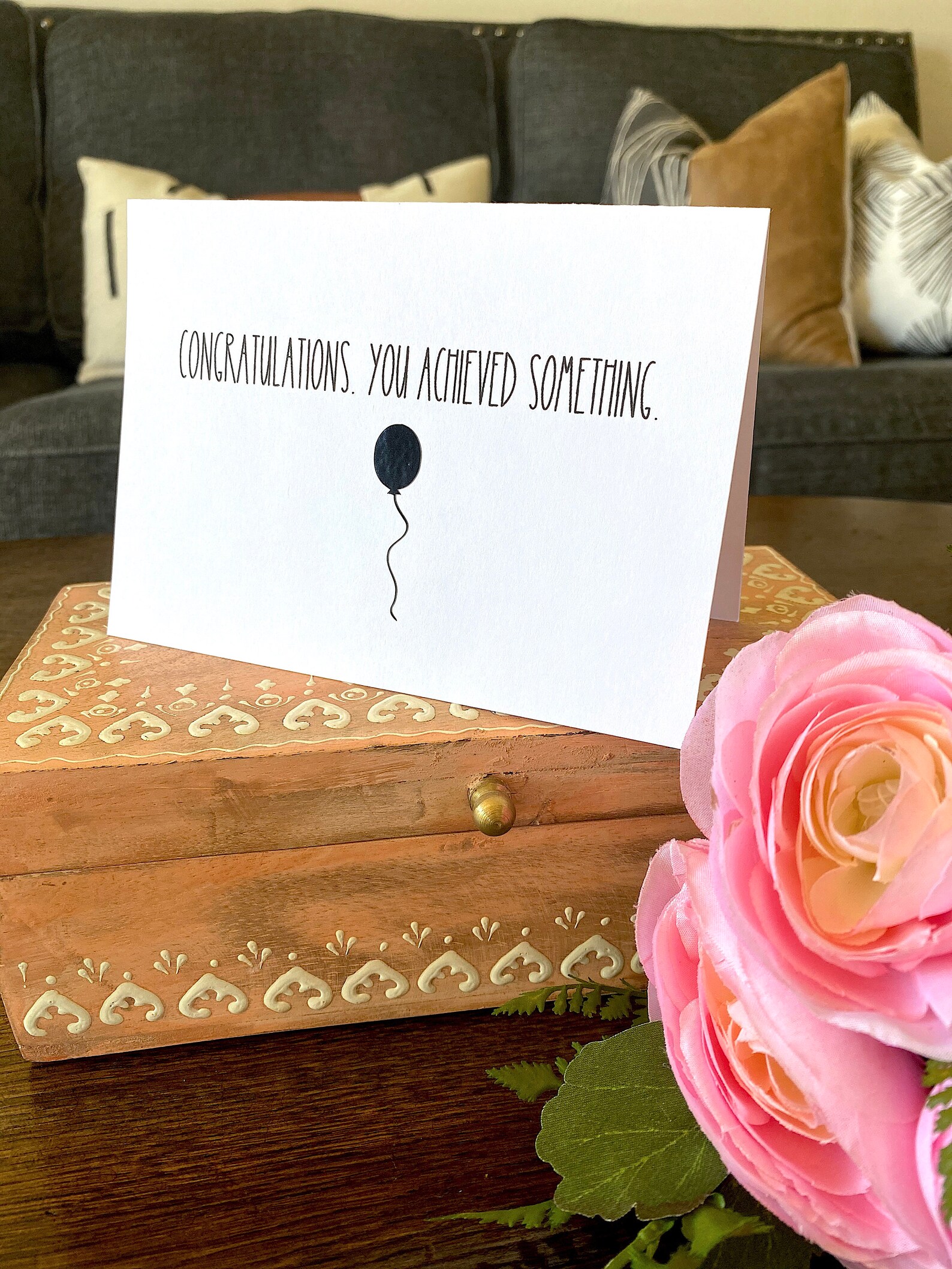 Sarcastic Congratulations Card Sarcastic Graduation Card Etsy