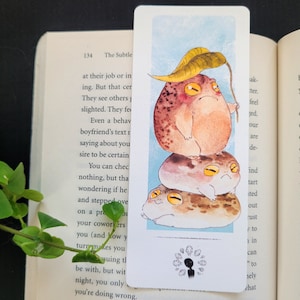 Desert Rain froggies - bookmark