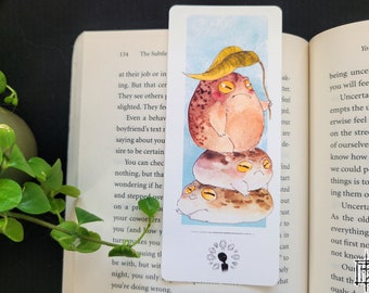 Desert Rain froggies - bookmark