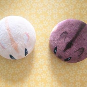 Plyschknapp 65 mm - dvärghamster