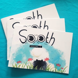 Sooth The cat Art zine - a5 booklet
