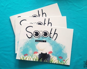 Sooth The cat Art zine - a5 booklet