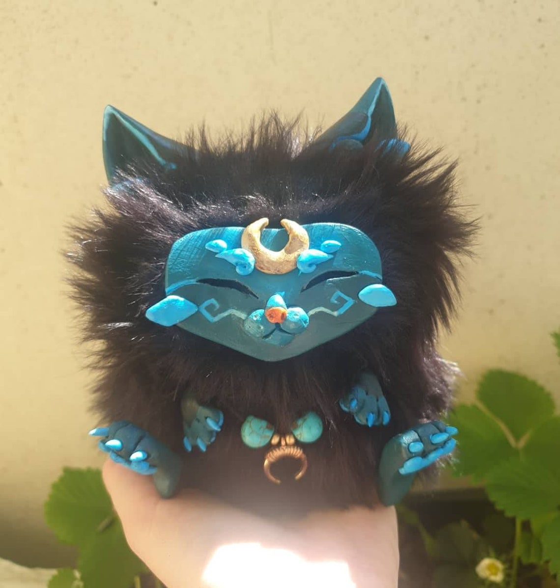 Puru Lunar fox OOAK artdoll Etsy