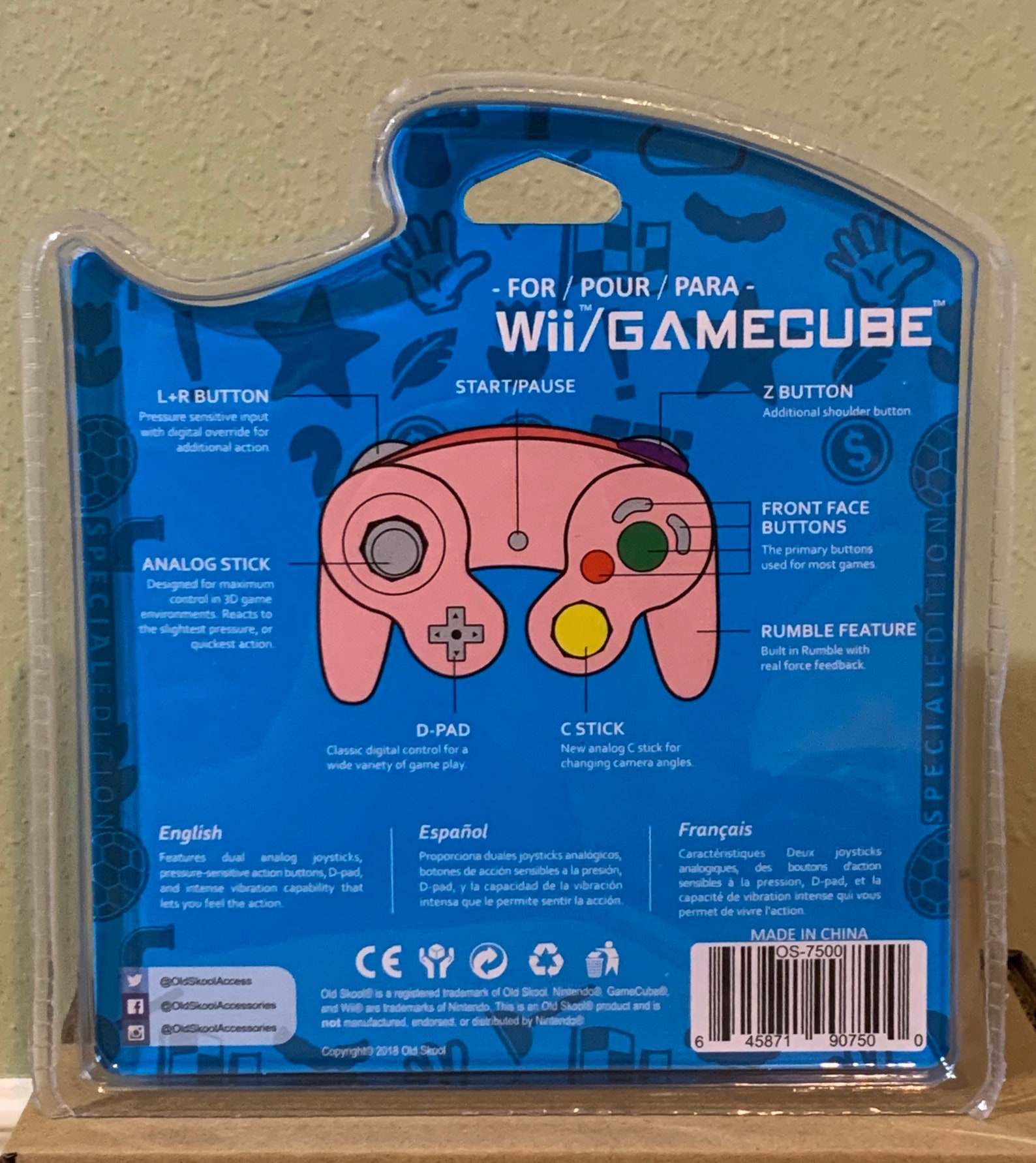Pink Controller for Nintendo GameCube / Wii Etsy