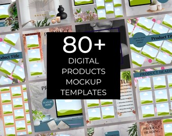 Social Media Post Mockup Mockups for Printable's sold on Etsy Mockups for Courses Planner Mockups Product Mockups