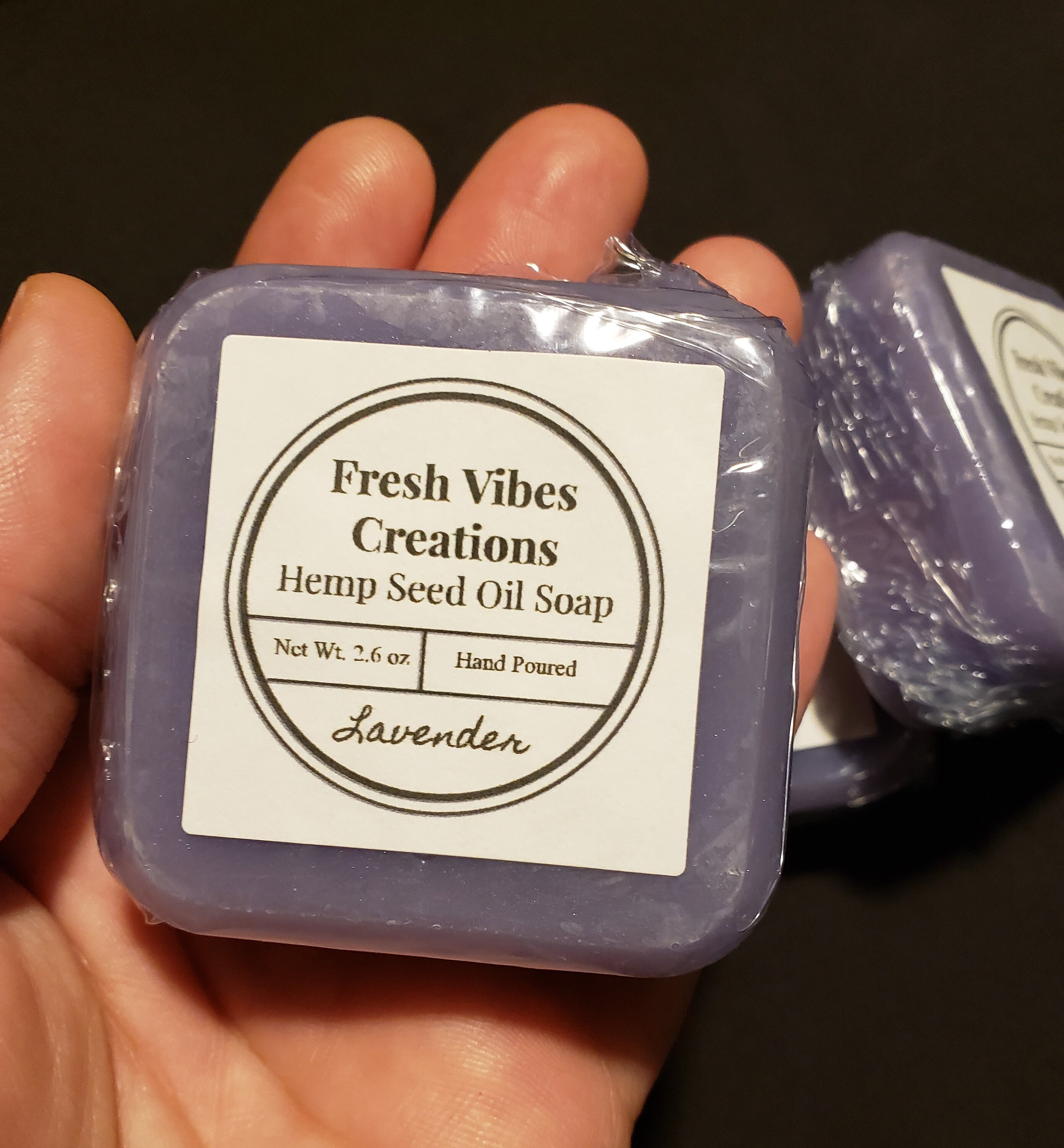 Lavender Hemp Seed Oil Soap Etsy