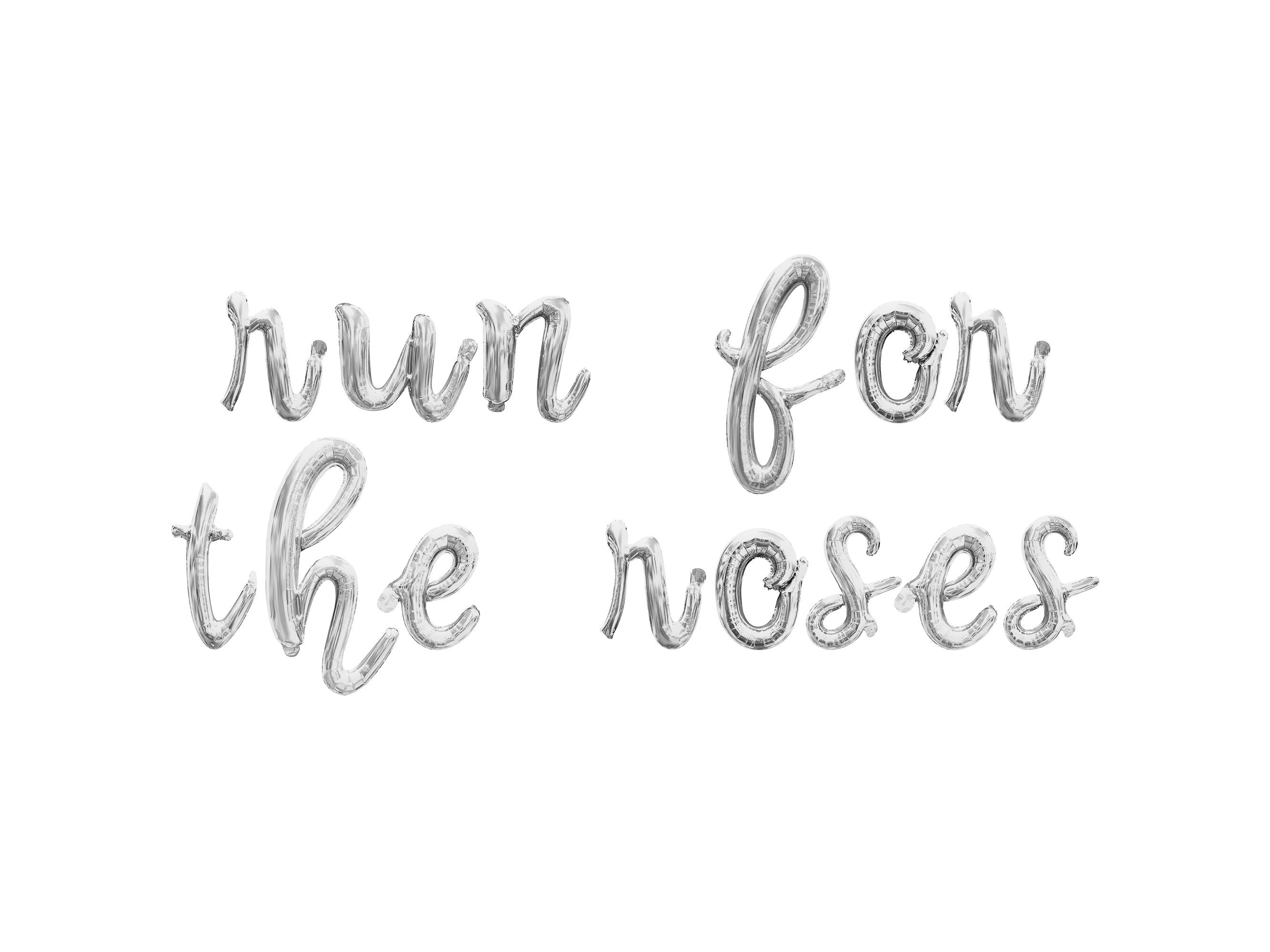 Rose In Cursive Run for the Roses Cursive Letter Balloon Banner - Gold, Rose Gold ...