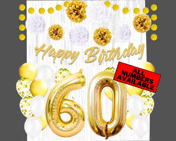 Confetti da Tavolo Compleanno 60 anni Oro, Nero e Argento - 1 cm - ( 500 pz  circa )