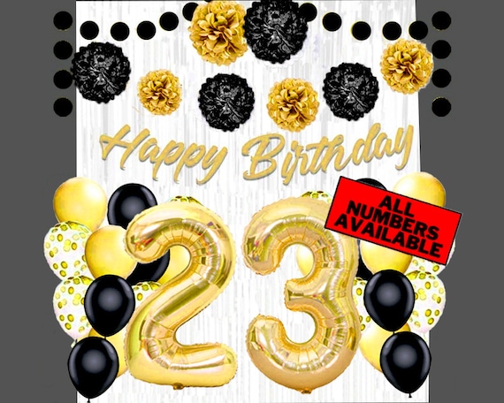 Palloncini 23 Anni Compleanno donna rosa decorazioni compleanno 23 anni donna palloncini 23 anni donna festa topper torta 23 Anni Palloncini Compleanno 23 anni Decorazione 23 Anni torta donna
