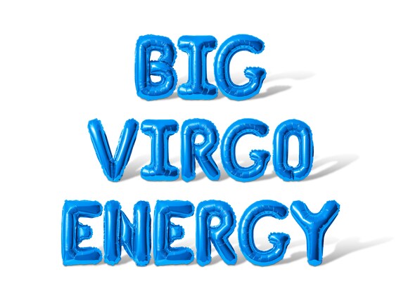 thumbnail image 2 of Virgo AF Birthday Banner - Zodiac Party Decorations With Foil Balloons 30th 21st 25th 2 of 9