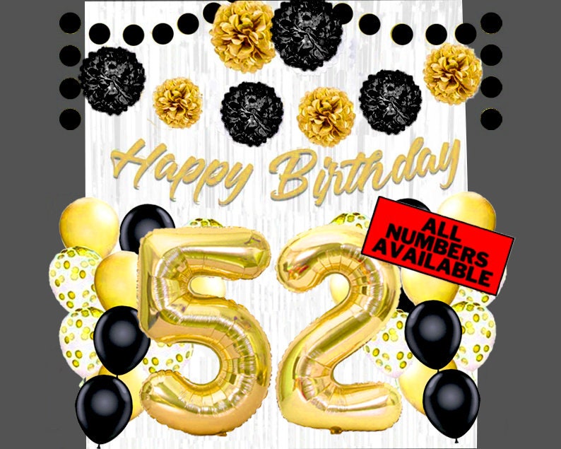 Banner Compleanno Personalizzato Con Foto – Oro Rosa, Per Interni/esterni, Per 16°, 18°, 30°, 40°, 50°, 60°, 70° - 2