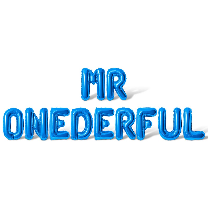 Mr Onederful Banner - Etsy