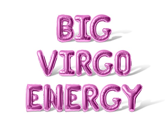 thumbnail image 2 of Virgo AF Birthday Banner - Zodiac Party Decorations With Foil Balloons 30th 21st 25th 2 of 9