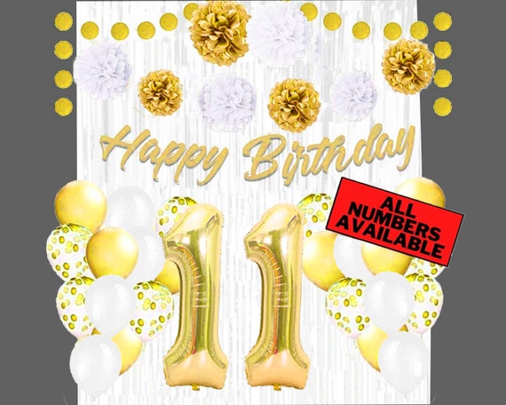 Decorazioni per 11° compleanno per ragazzi decorazioni per feste di