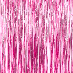 3.2 ft x 9.8 ft Metallic Tinsel Foil Fringe Curtains for Party Photo Backdrop Wedding Decor image 8