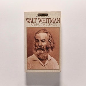 Leaves of Grass by Walt Whitman Vintage Paperback