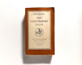 The Canterbury Tales von Geoffrey Chaucer Vintage Taschenbuch