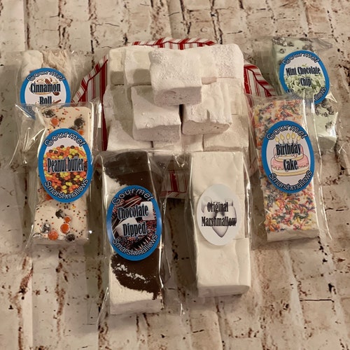 Cookies and Cream Gourmet Marshmallows 1 Dozen Gourmet Etsy
