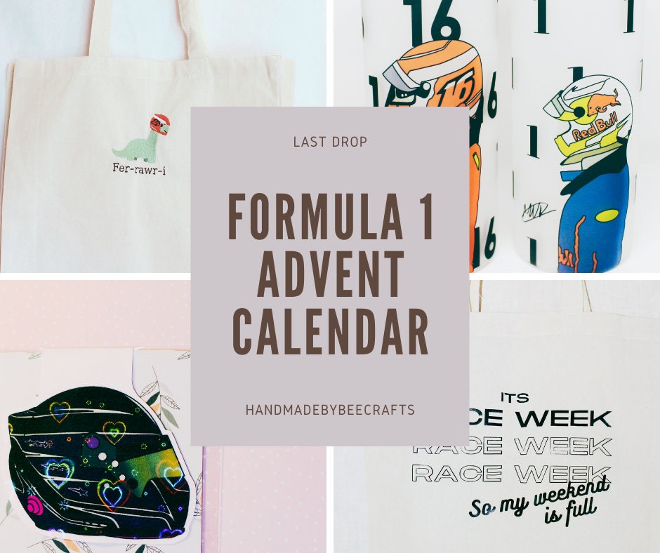 Formel 1 Adventskalender - Etsy