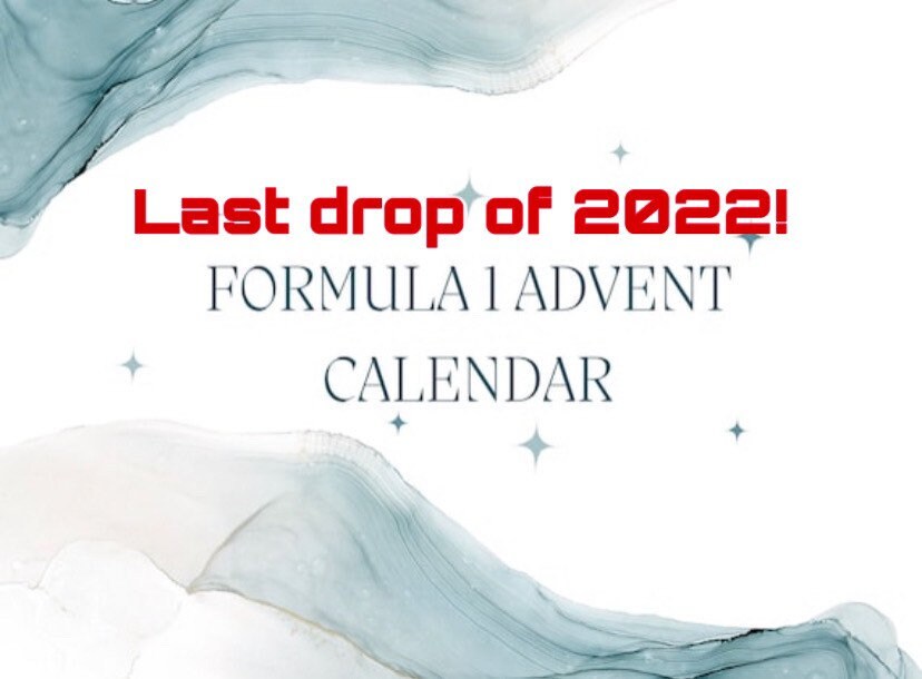 Formula 1 Advent Calendar - Etsy