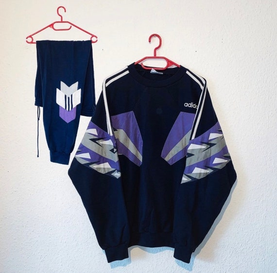 Vintage Adidas Tracksuit Trainingsanzug Retro 80s
