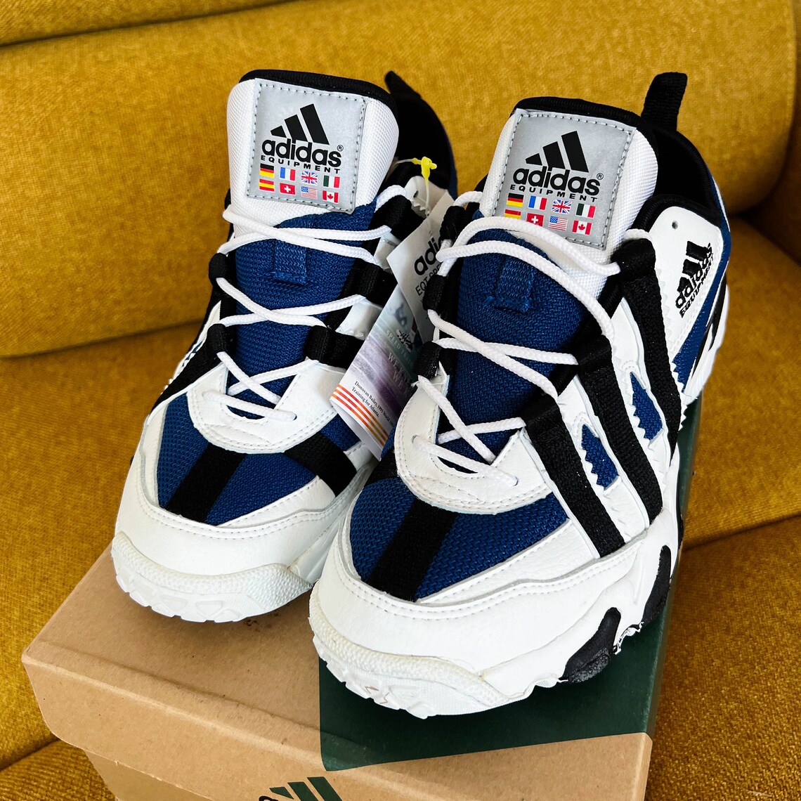 SIZE 38 Adidas Sneaker EQT Speed 96 Sneaker Deadstock Torsion Vintage Retro 90s Best Classic, foto 2 di 5