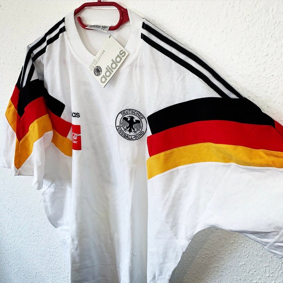 TALLA L Vintage Adidas DFB Camiseta Alemania Copa del - México