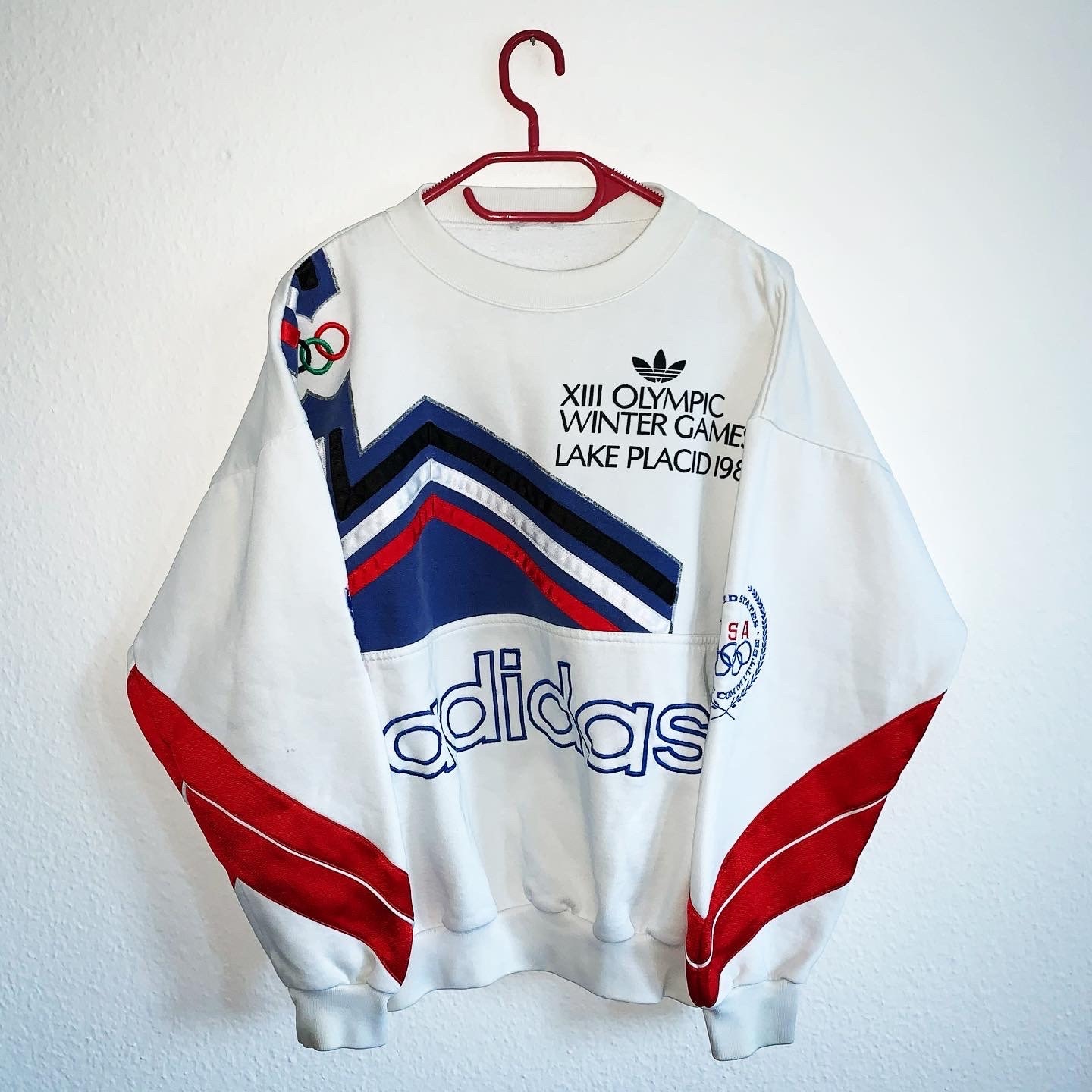 Adidas olympic sweater hotsell