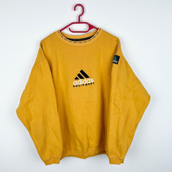 Vintage Adidas Sweater SIZE M L Equipment Best Classic Etsy