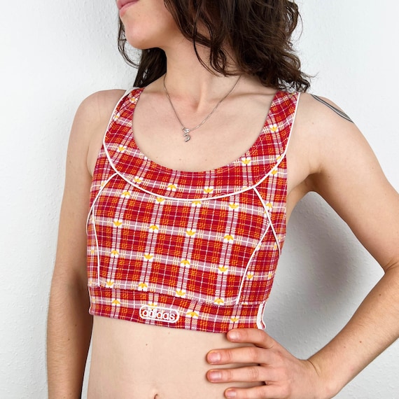 34 XS Adidas Top Crop Belly Free Vintage Retro 90s 80s Best Classic Etsy