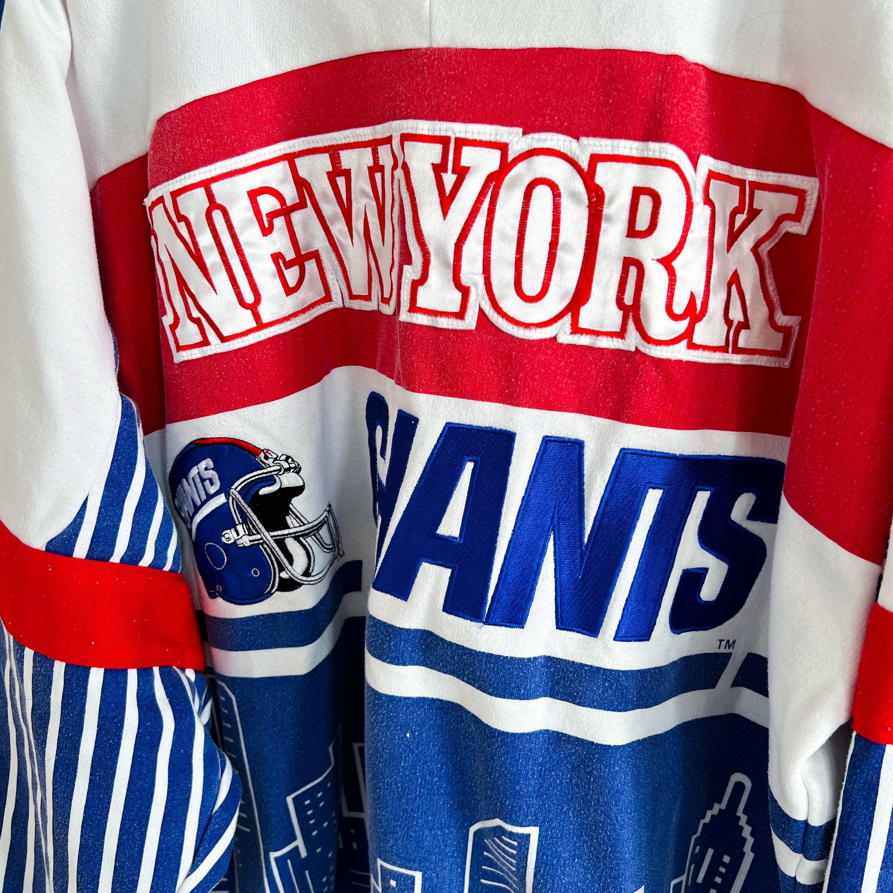 Vintage New York Giants Sweater XL Nike Pullover Football Retro 